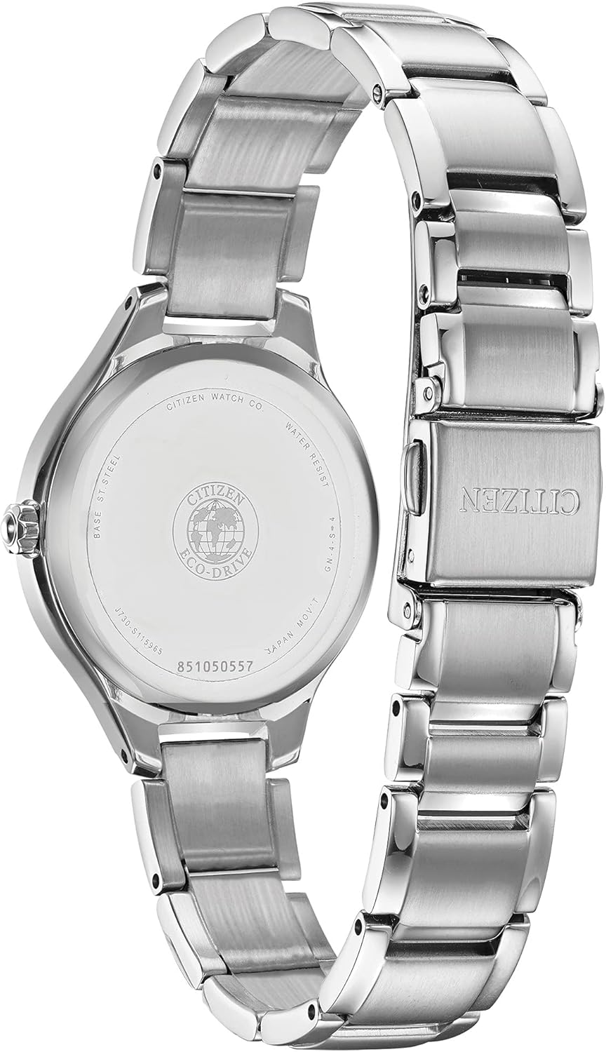 Citizen Eco-Drive Corso Womens Watch, Stainless Steel, Diamond - Image 4