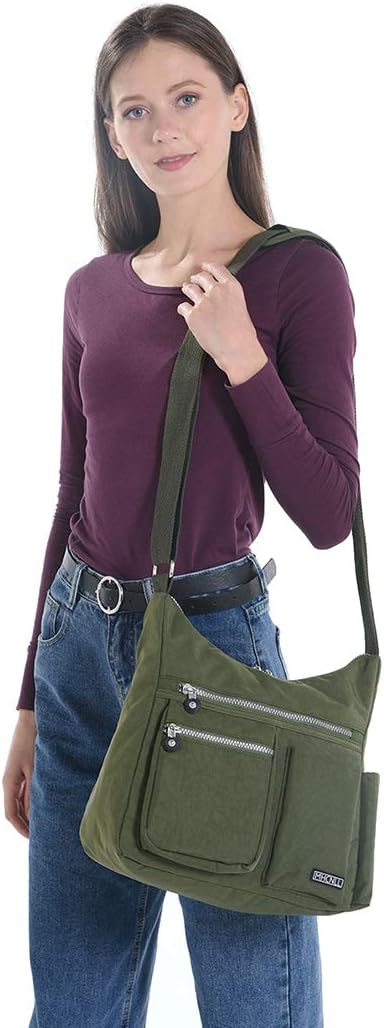 MHCNLL Crossbody Bag with Anti Theft RFID Pocket - Women Lightweight Water-Resistant Purse - Image 4