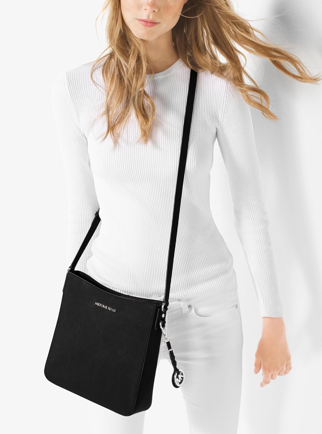 Michael Kors Jet Set Large Messenger Bag - Image 7