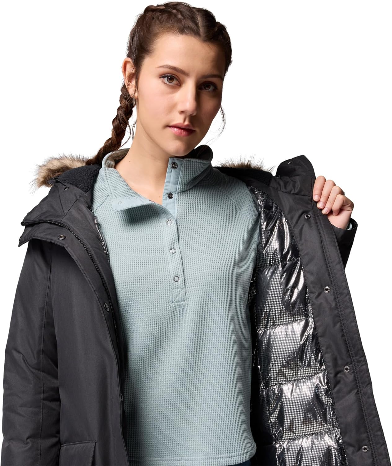 Columbia Women’s Suttle Mountain Long Insulated Jacket - Image 6