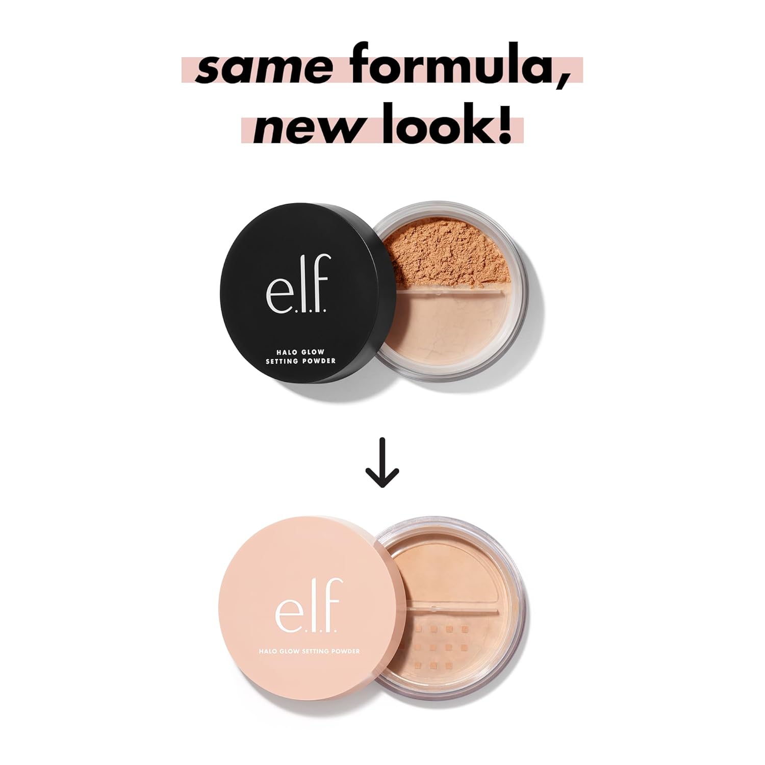 e.l.f. Halo Glow Soft Focus Setting Powder, Silky & Creates Soft Glow Without Shine, Smooths Pores & Lines, Vegan & Cruelty-Free, Medium - Image 4