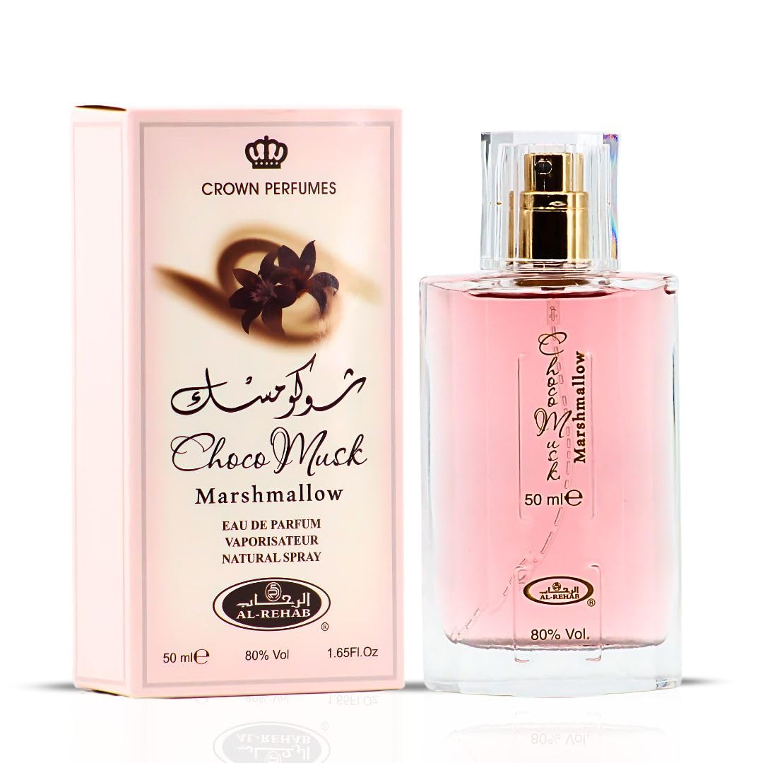 Al-Rehab Choco Musk Marshmallow Eau de Parfum for Women - 50ml (1.65 oz) | Gourmand Perfume with Strawberry, Marshmallow & Cocoa | Sweet, Fluffy & Addictive | Long-Lasting Arabian Dessert Scent - Image 2