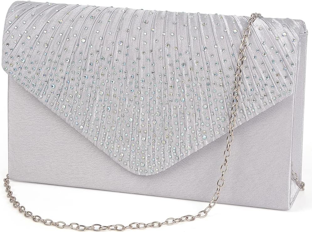 BBjinronjy Clutch Purse for Women Evening Bags for Women Formal Wedding Party Cocktail Prom Crossbody Purse Evening Handbags - Image 2