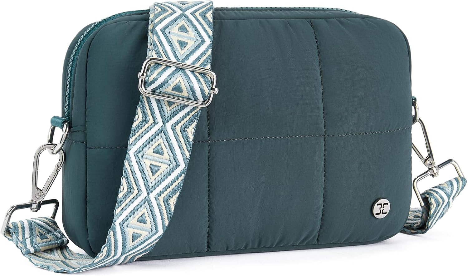 Telena Crossbody Bags for Women Cross Body Purse with Guitar Strap Lightweight Puffer Shoulder Bag for Travel - Image 2