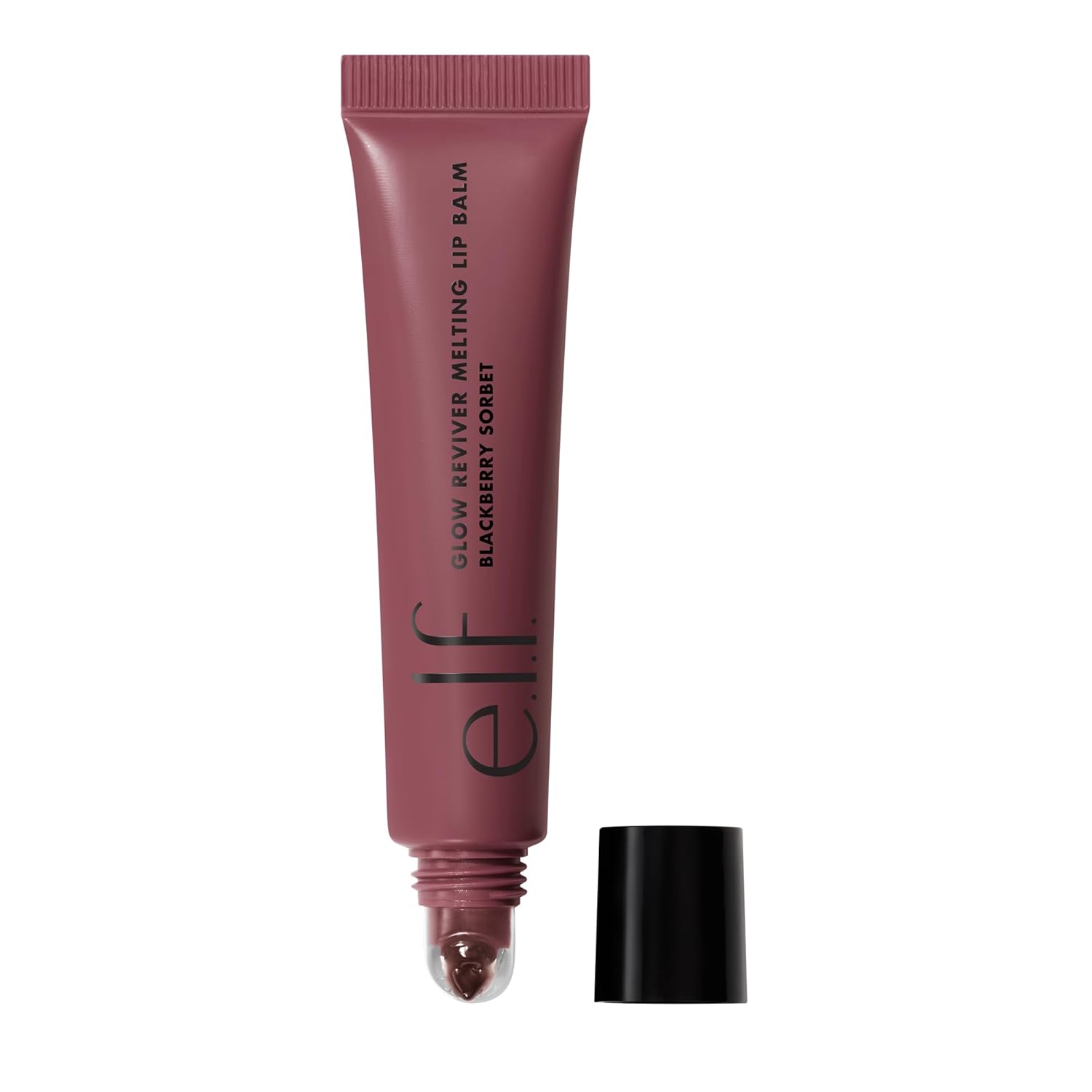 e.l.f. Glow Reviver Melting Lip Balm, Hydrating Tinted Lip Balm For A Glossy Finish & Soft, Supple Lips, Vegan & Cruelty-Free, Blackberry Sorbet - Image 2