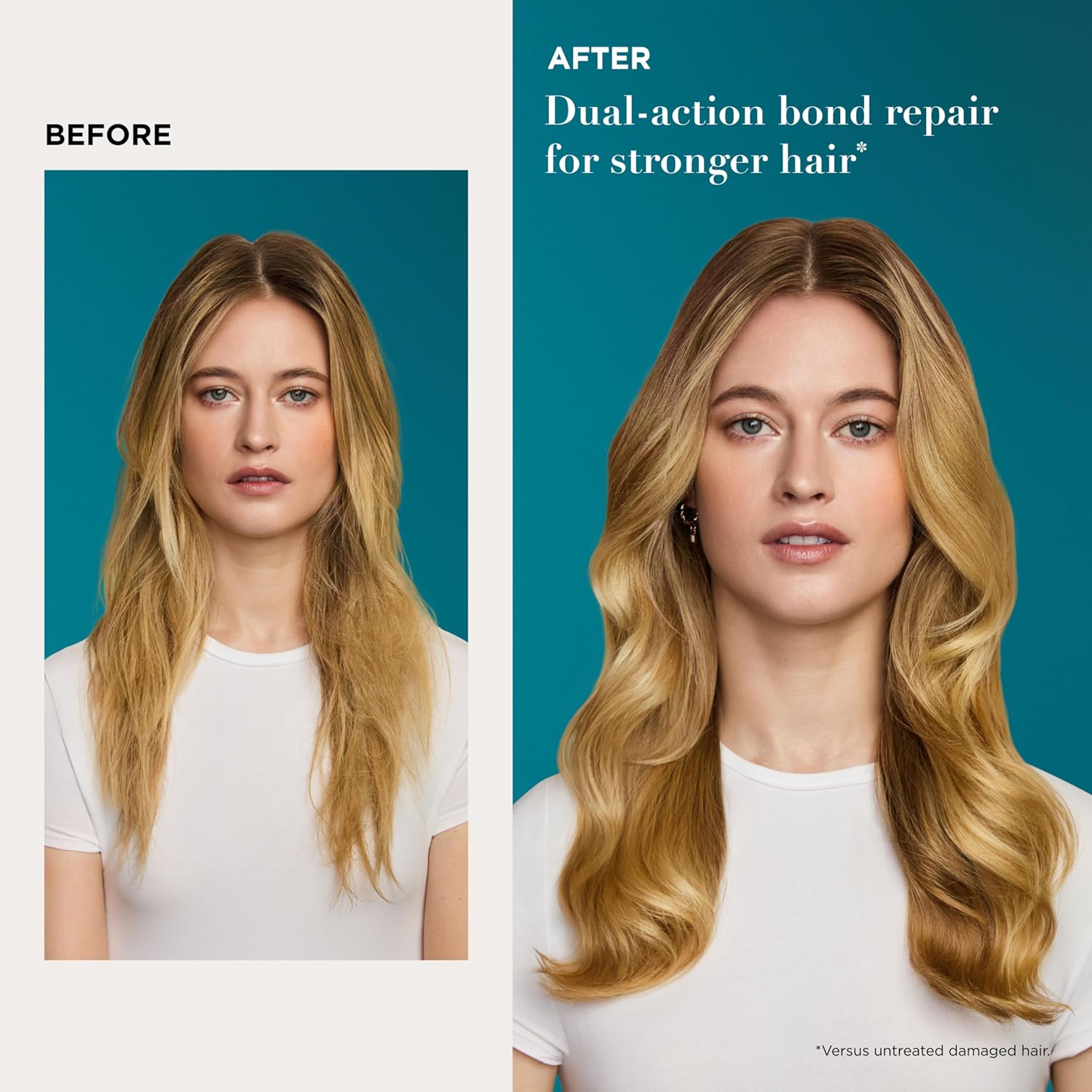 OGX Repair & Protect Bond Protein Repair 450°F Heat Protect Spray, Weightless Repair Mist for Nonstop Damage Protection* for All Hair Types, Heat Spray Preps Hair for Styling, 6.5 fl. oz - Image 4