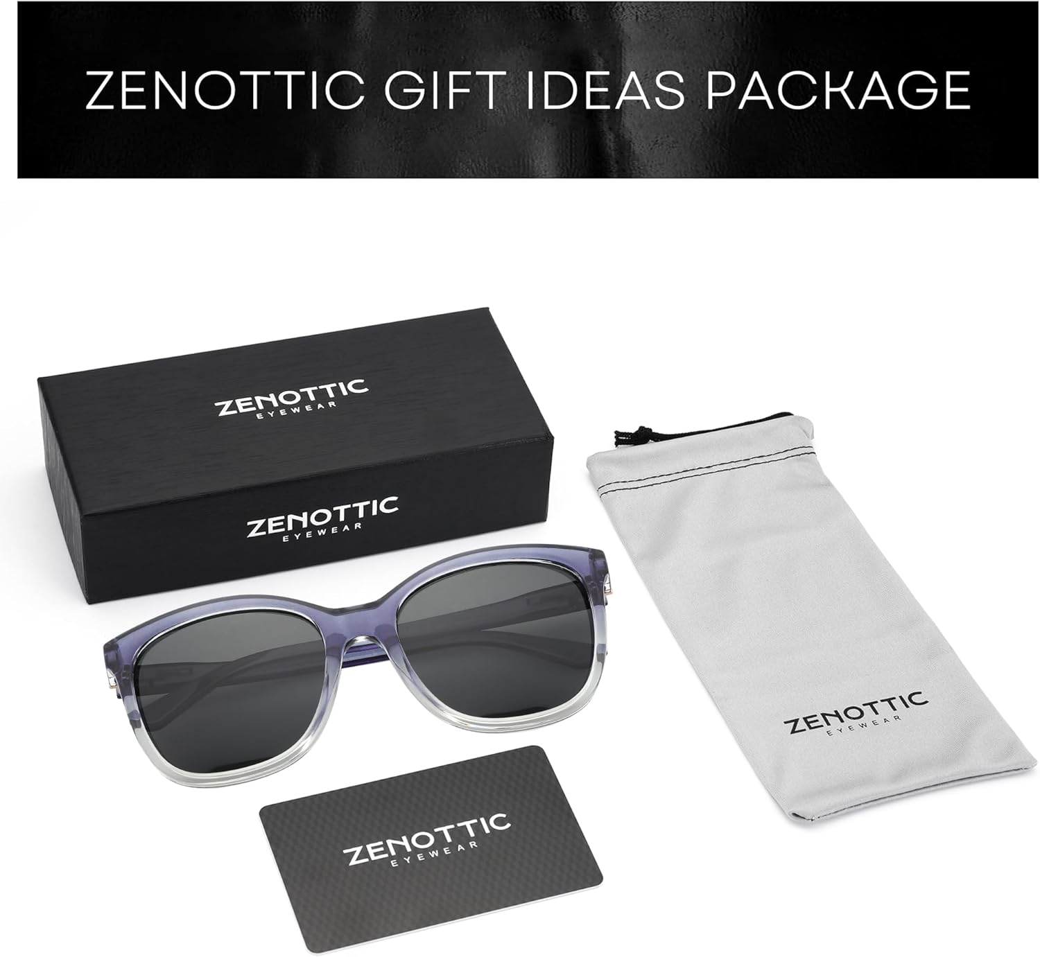 ZENOTTIC Polarized Sunglasses for Women UV400 Protection Retro Cute Fashion Cateye Sun Glasses - Image 7
