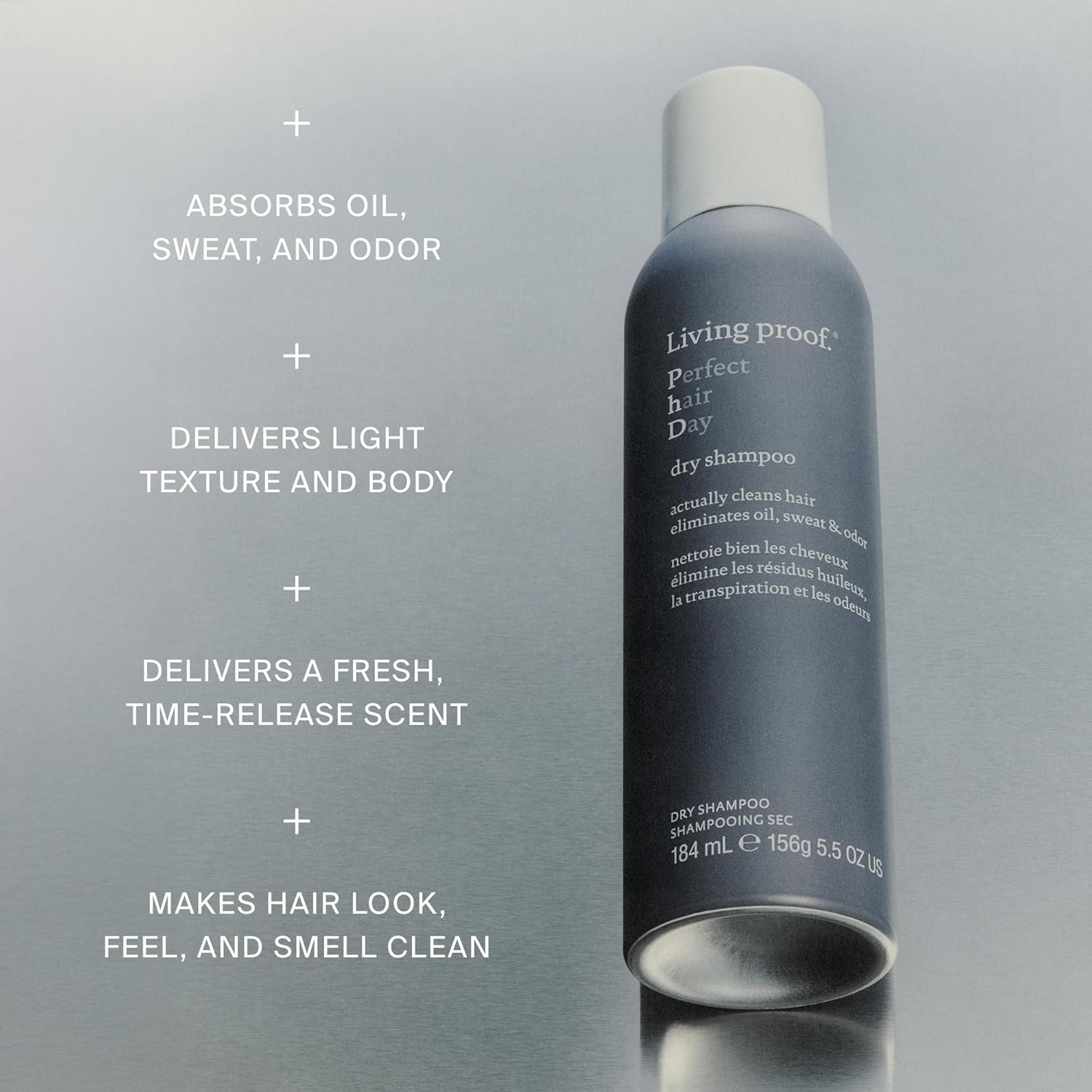 Living Proof Perfect Hair Day Dry Shampoo – Absorbs Oil, Sweat, Odor, Cleans Hair, Fresh Scent, Detoxifies Scalp for Women and Men - Image 4