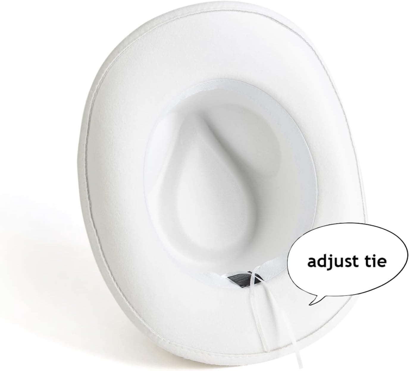 Womens Western Cowboy Cowgirl Hats with Belt Buckle - Image 4