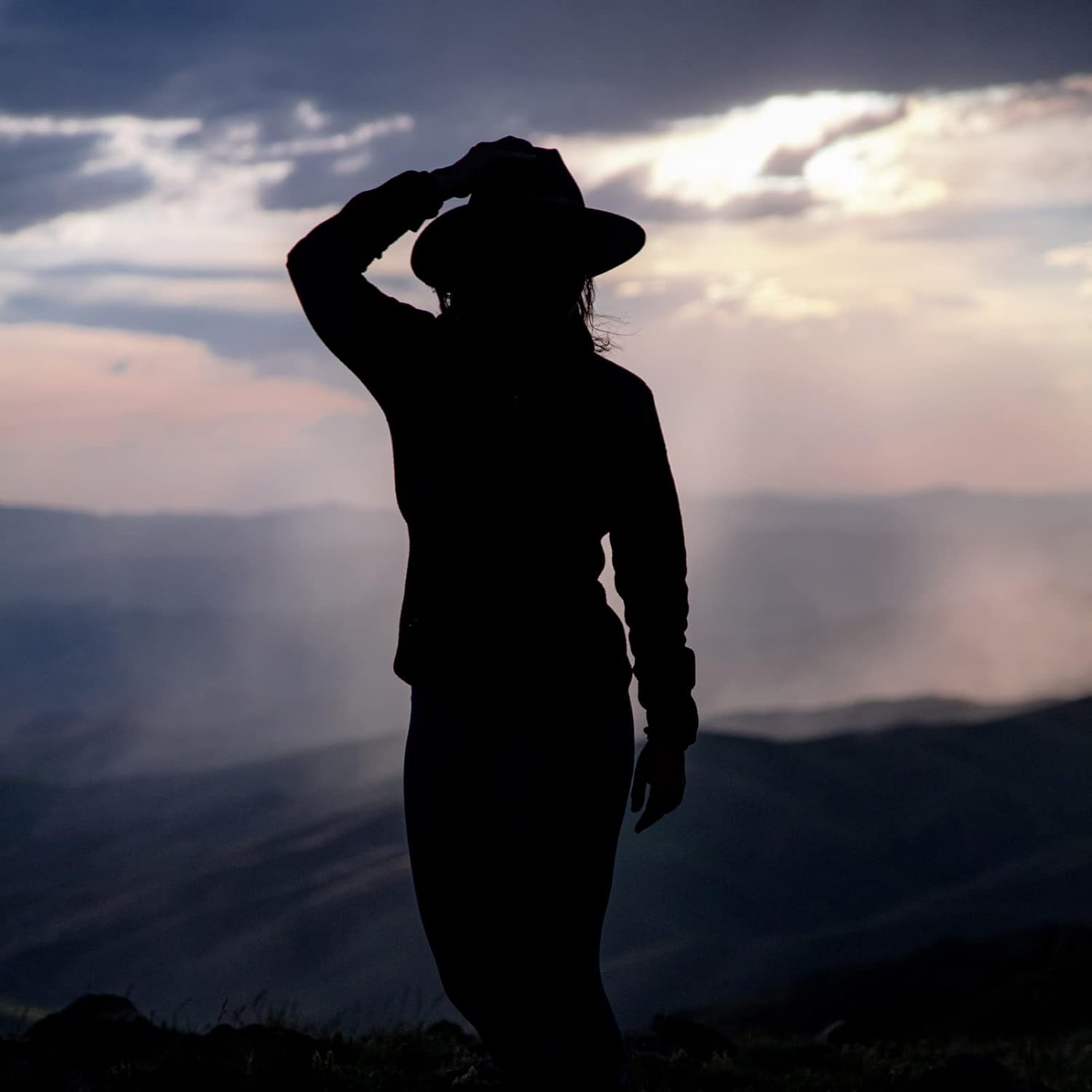 Womens Western Cowboy Cowgirl Hats with Belt Buckle - Image 6
