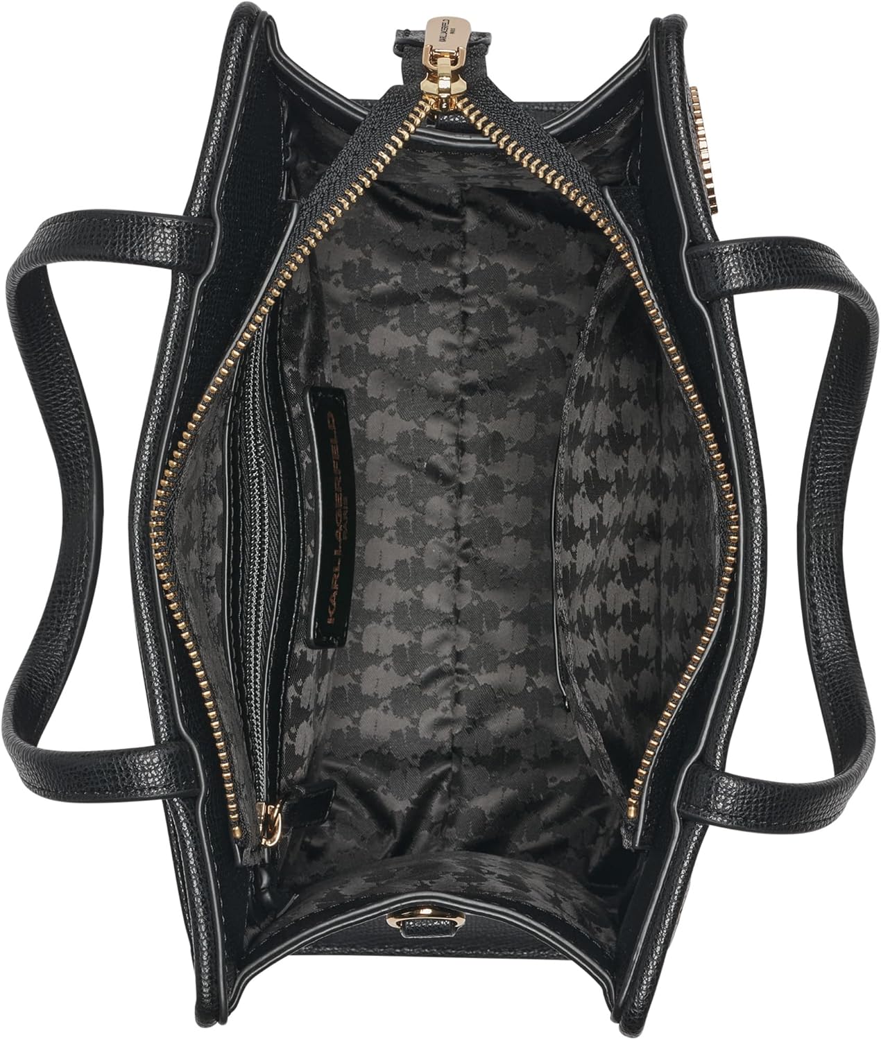 KARL LAGERFELD Women's Maybelle Pins Satchel - Image 3