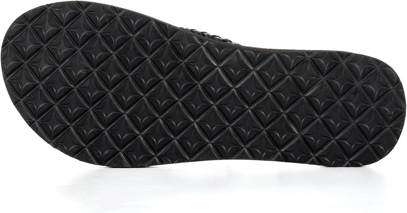 Womens Slim Braided Comfortable Flip Flops Summer Beach Thong Sandals Arch Support Non Slip - Image 7