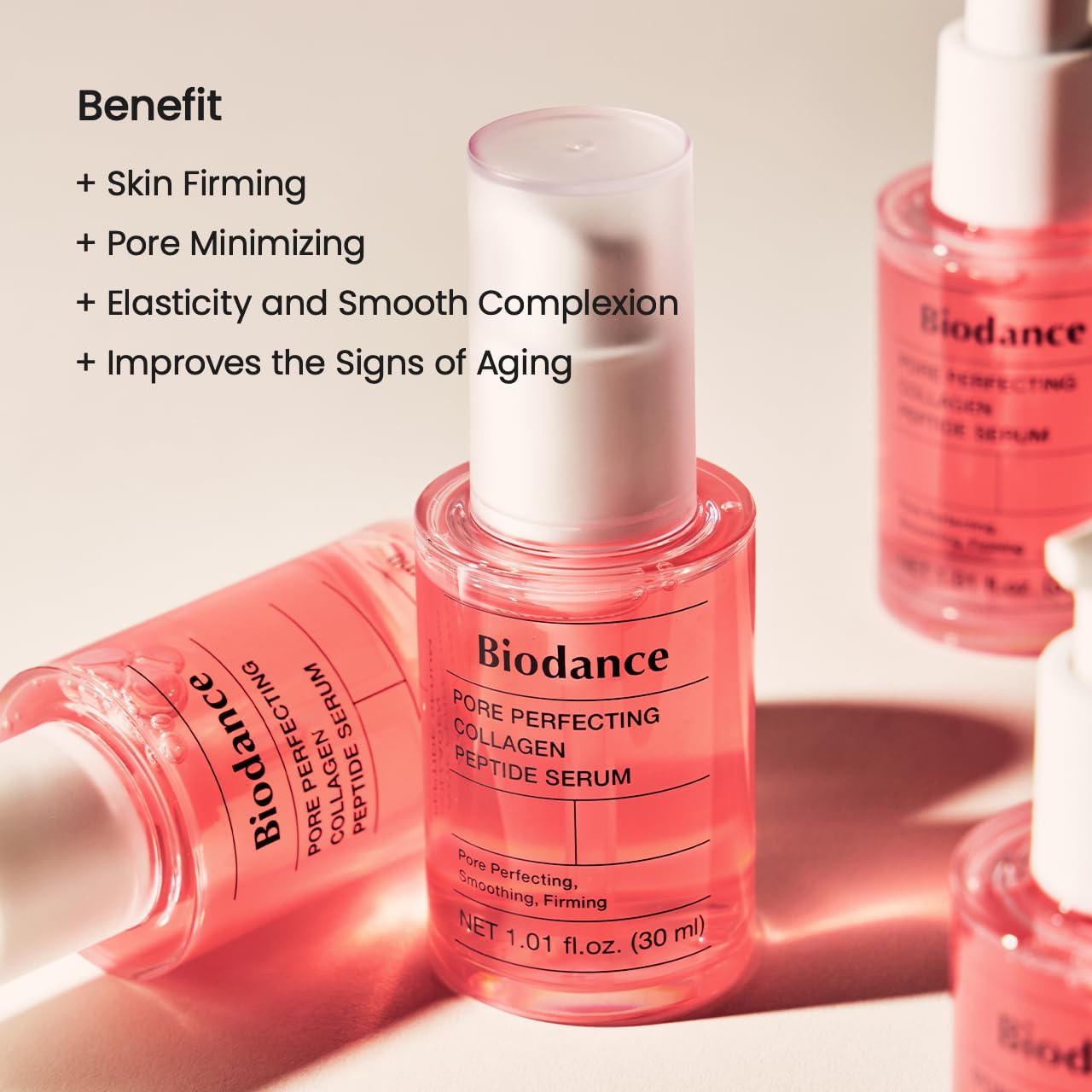 BIODANCE Pore Perfecting Collagen Peptide Serum, Skin Firming & Radiance, Plumping, Pore Care, Makeup Prep Serum for All Skin Types, Korean Skin Care | 1.01 fl.oz x 1 ea - Image 7