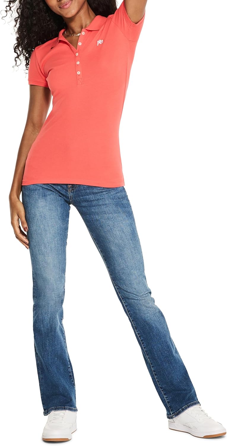 Aeropostale Women's Aero Mid Rise Bootcut Jean - Image 4