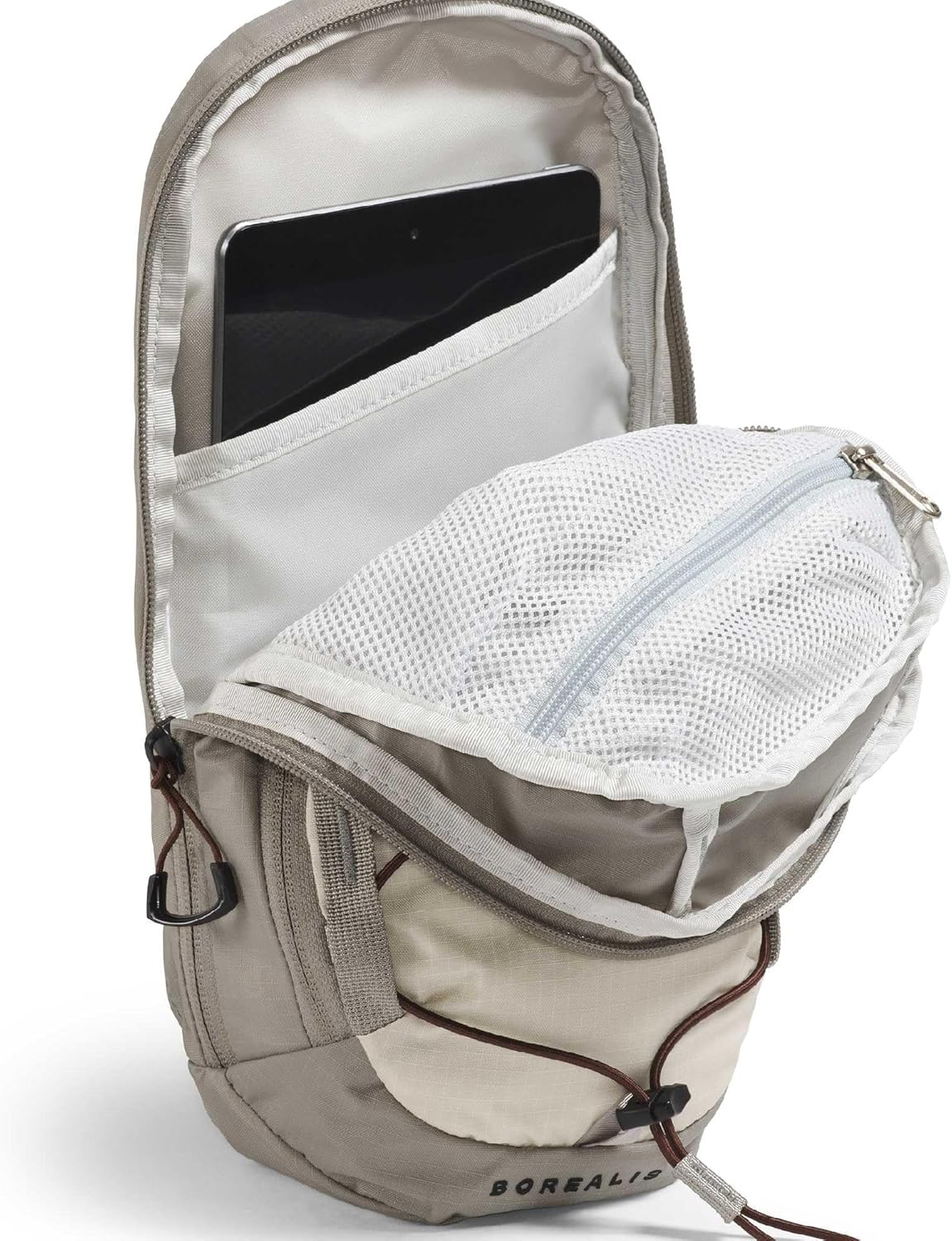 THE NORTH FACE Borealis SIing Bag | Crossbody Adjustable Strap, Water Repellent Finish, Multiple Compartments, Tablet Sleeve - Image 3