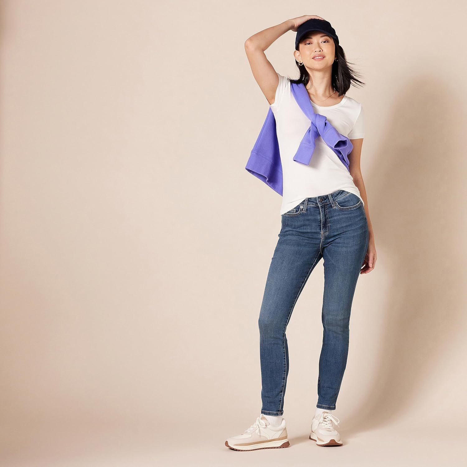 Amazon Essentials Women's Pull-On Mid Rise Stretchy Knit Jegging (Available in Plus Size) - Image 6