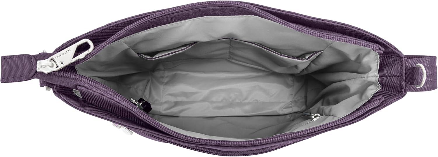 Travelon Anti-Theft Classic North/South Crossbody Bag - Image 9