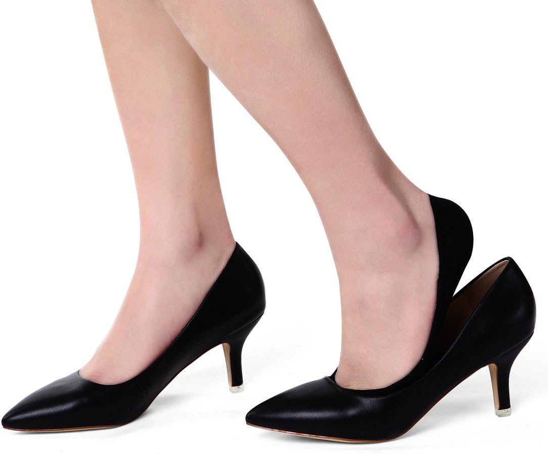 Toes Home No Show Socks Womens, Ultra Low Cut Liners Non Slip Footies for Flats Hidden Invisible Boat Summer 3 to 8 Pairs - Image 5