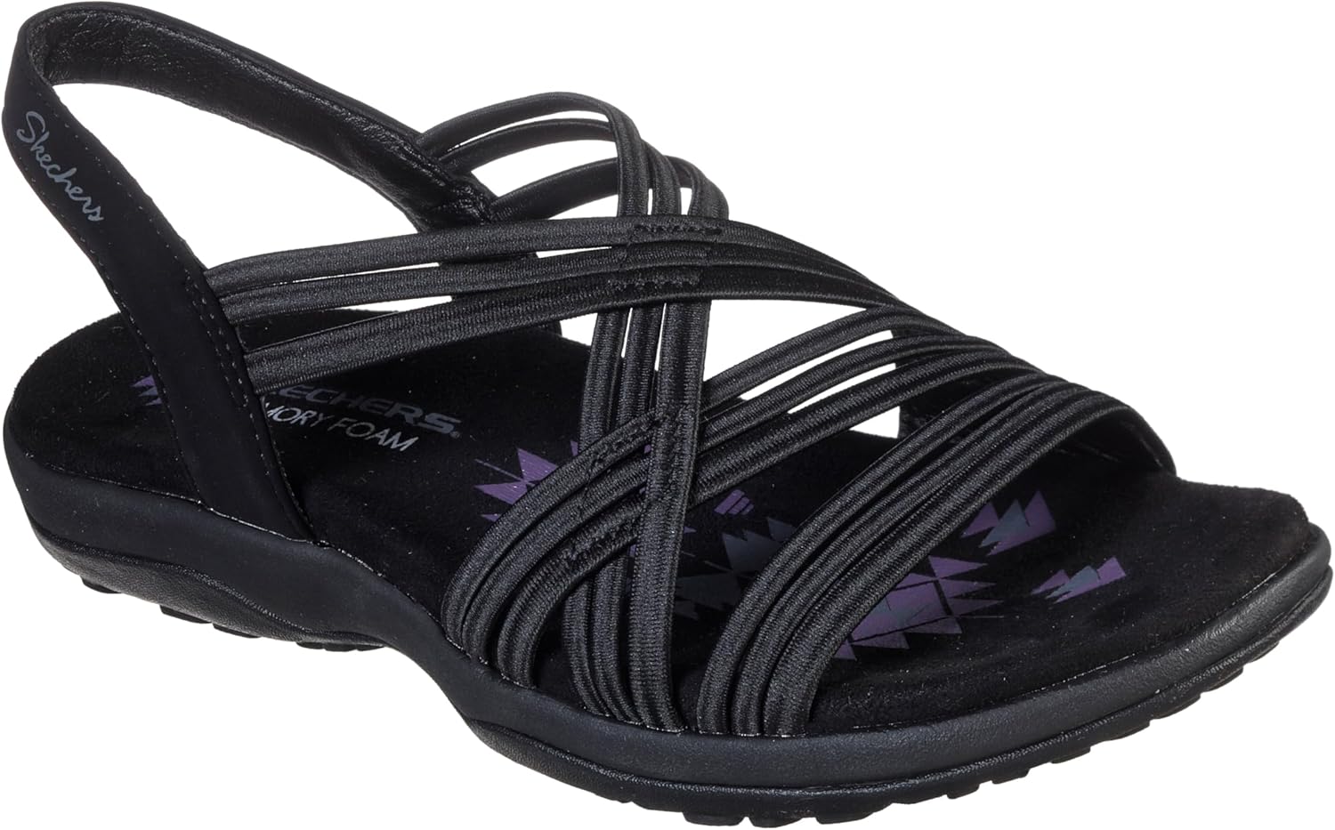 Skechers Women's Reggae Slim Simply Stretch Sandal - Image 7