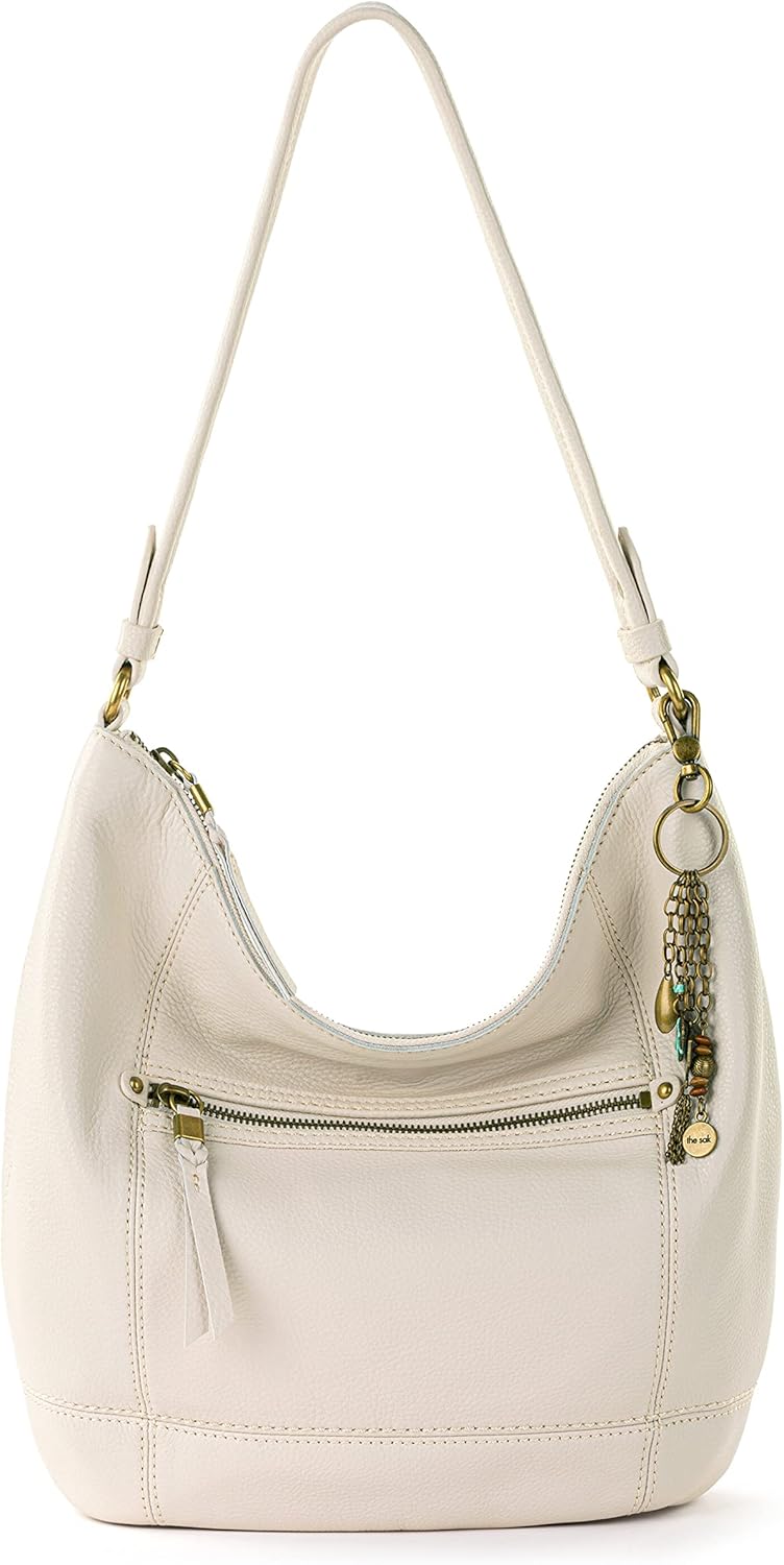 The Sak Sequoia Hobo Bag - Premium Large Leather Women's Handbag for Everyday & Travel - Durable Purse With Zipper Pocket - Image 2