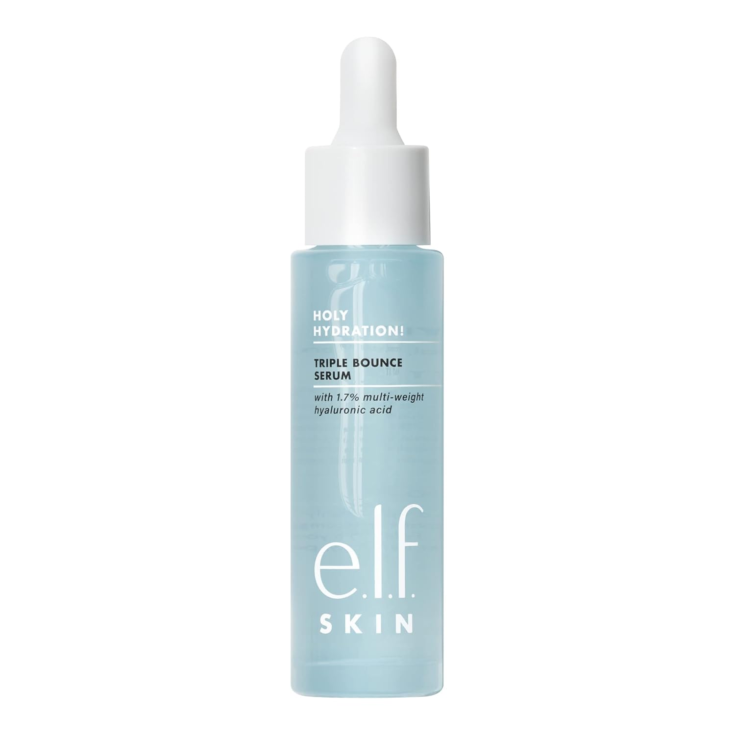 e.l.f. SKIN Holy Hydration! Triple Bounce Serum, 1.7% Hyaluronic Acid Serum For Plump, Bouncy Skin, Moisturizing & Hydrating, Vegan & Cruelty-Free - Image 2