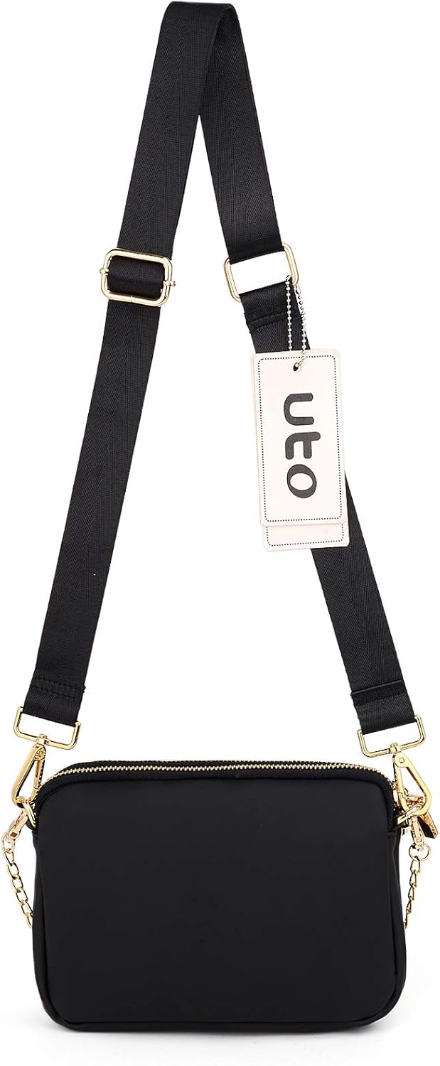 UTO Small Crossbody Bags for Women 3 in 1 Trendy Belt Purse Fashion Designer Mini Cute Sling Fanny Chest Pack - Image 6