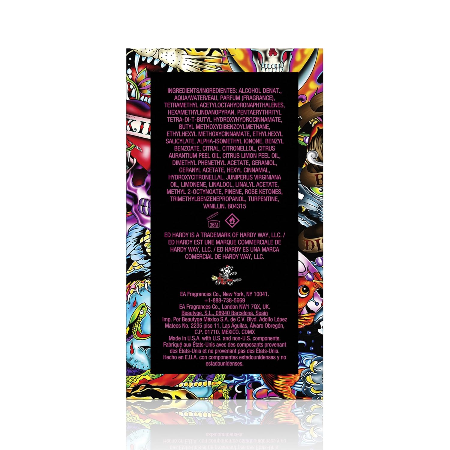 Ed Hardy Hearts & Daggers Women's Perfume Fragrance by Christian Audigier, Eau De Parfum, 3.4 fl oz - Image 4