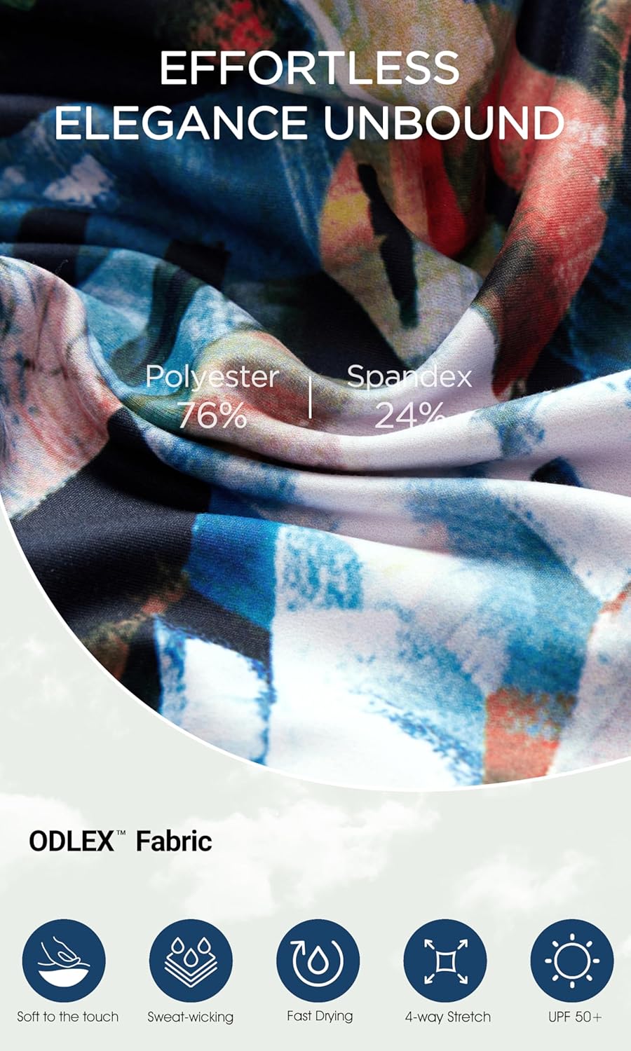 ODODOS Women's High Waisted Yoga Leggings with Pockets, Tummy Control Non See Through Workout Athletic Running Yoga Pants - Image 7